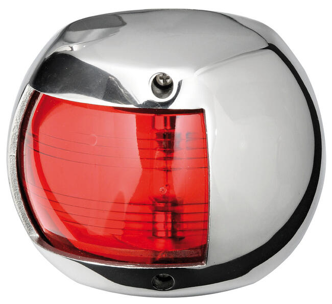 Fanale Compact 12 Inox Rosso